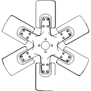 FAN 6 BLADE — Part #EAP-181378