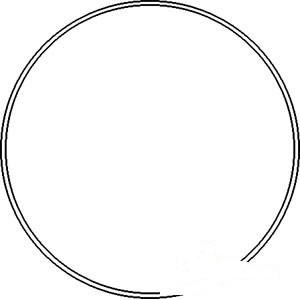 O-RING BRAKE PISTON OUT. — Part #EAP-181408