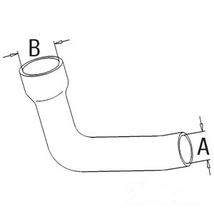 RADIATOR HOSE BOTTOM — Part #EAP-181589
