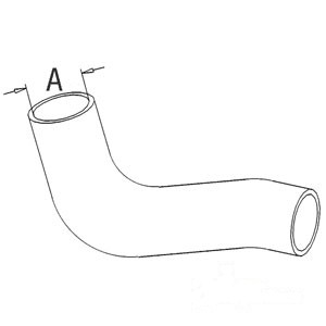 RADIATOR HOSE TOP — Part #EAP-181590