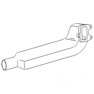 ELBOW EXHAUST — Part #EAP-181628