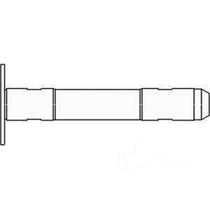 PIVOT SHAFT FRONT AXLE — Part #EAP-181801