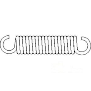 SPRING CLUTCH PEDAL — Part #EAP-182130