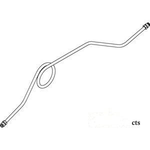 FUEL LINE TO CARBURETOR — Part #EAP-182599