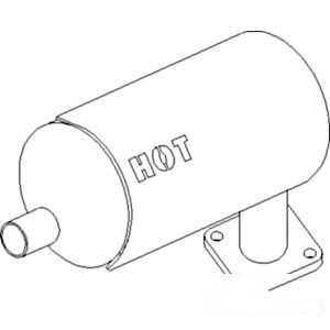 MUFFLER — Part #EAP-182784