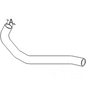 RADIATOR HOSE UPPER — Part #EAP-183937