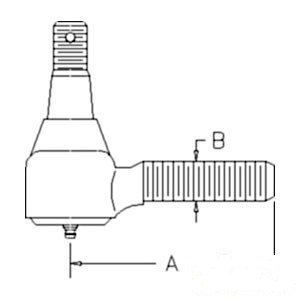 TIE ROD END — Part #EAP-184133