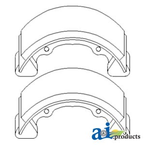 BRAKE SHOE SET — Part #EAP-184157