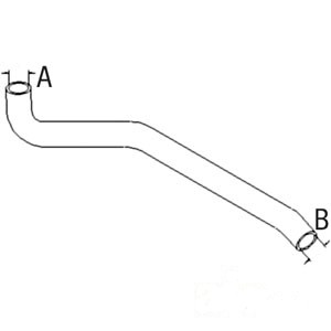 RADIATOR HOSE UPPER — Part #EAP-184205