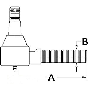TIE ROD END — Part #EAP-184208