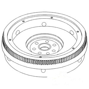 FLYWHEEL W/ RING GEAR — Part #EAP-184226
