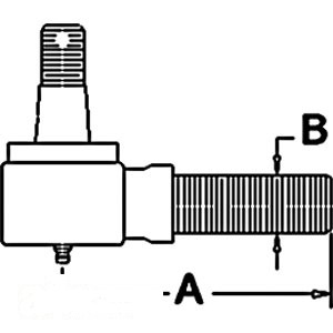 TIE ROD END — Part #EAP-184276