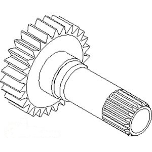 IH PTO SHAFT — Part #EAP-184311