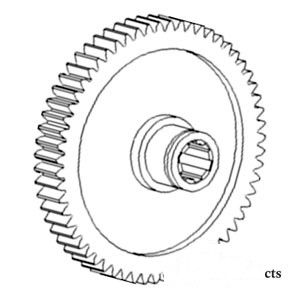 GEAR IND. PTO DRIVEN — Part #EAP-184522