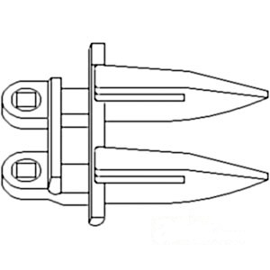 GUARD FORGED 2 PRONG HT — Part #EAP-185034