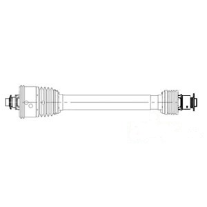 CV DRIVELINE W/ CLUTCH — Part #EAP-185047