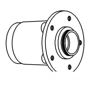 HUB FRONT WHEEL — Part #EAP-185302
