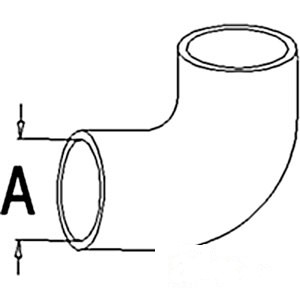 RADIATOR HOSE UPPER — Part #EAP-185344