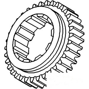 1ST & 2ND MAINSHAFT GEAR — Part #EAP-185359