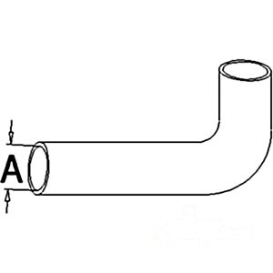 RADIATOR HOSE UPPER — Part #EAP-185371