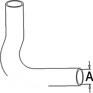 RADIATOR HOSE LOWER — Part #EAP-185372