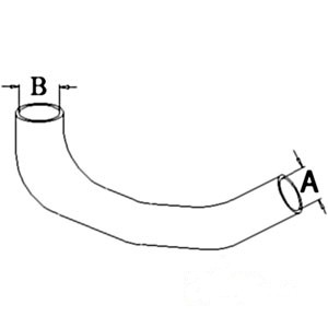 RADIATOR HOSE LOWER — Part #EAP-185412