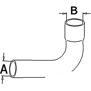 RADIATOR HOSE UPPER — Part #EAP-185463
