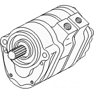 HYDRAULIC PUMP (TRIPLE) — Part #EAP-185509