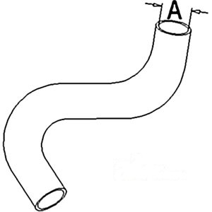RADIATOR HOSE LOWER — Part #EAP-185517