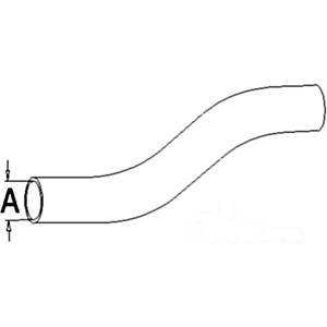 RADIATOR HOSE UPPER — Part #EAP-185518