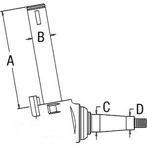 SPINDLE RH — Part #EAP-185535