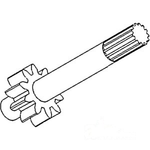 DRIVE SHAFT HYD. PUMP — Part #EAP-185548