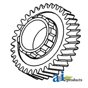 2ND MAINSHAFT GEAR — Part #EAP-185566