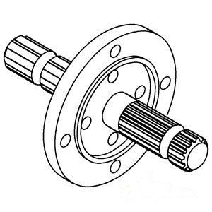 DUAL PTO SHAFT — Part #EAP-185576