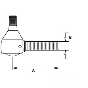 MALE TIE ROD END — Part #EAP-185586