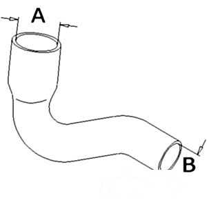 RADIATOR HOSE LOWER — Part #EAP-185589
