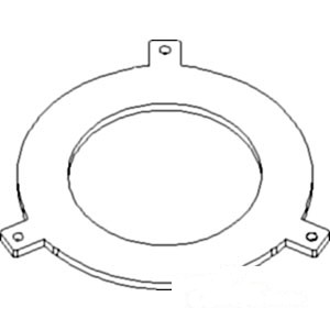 BACKUP PLATE — Part #EAP-185601