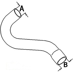 RADIATOR HOSE LOWER — Part #EAP-185616