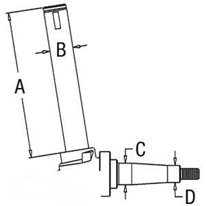 SPINDLE LH/RH — Part #EAP-185638