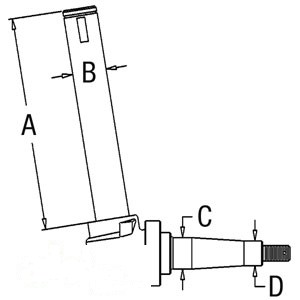 SPINDLE RH/LH — Part #EAP-185644