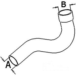 RADIATOR HOSE LOWER — Part #EAP-185653