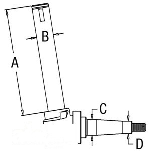 SPINDLE LH/RH — Part #EAP-185706