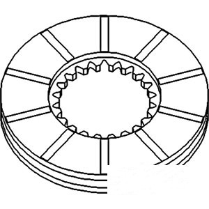 BRAKE DISC — Part #EAP-185764