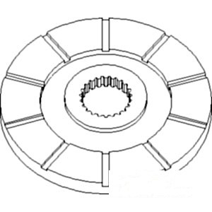 BRAKE DISC — Part #EAP-185766