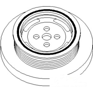 PULLEY DAMPER — Part #EAP-186589