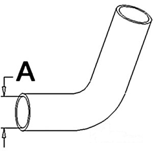 RADIATOR HOSE UPPER — Part #EAP-187011