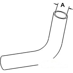 RADIATOR HOSE UPPER — Part #EAP-187019