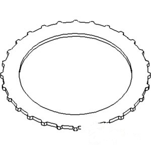 TRANS. CL. SEP. PLATE — Part #EAP-187125