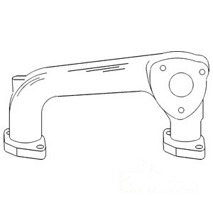 MANIFOLD EXHAUST — Part #EAP-187325