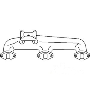 MANIFOLD EXHAUST — Part #EAP-187655